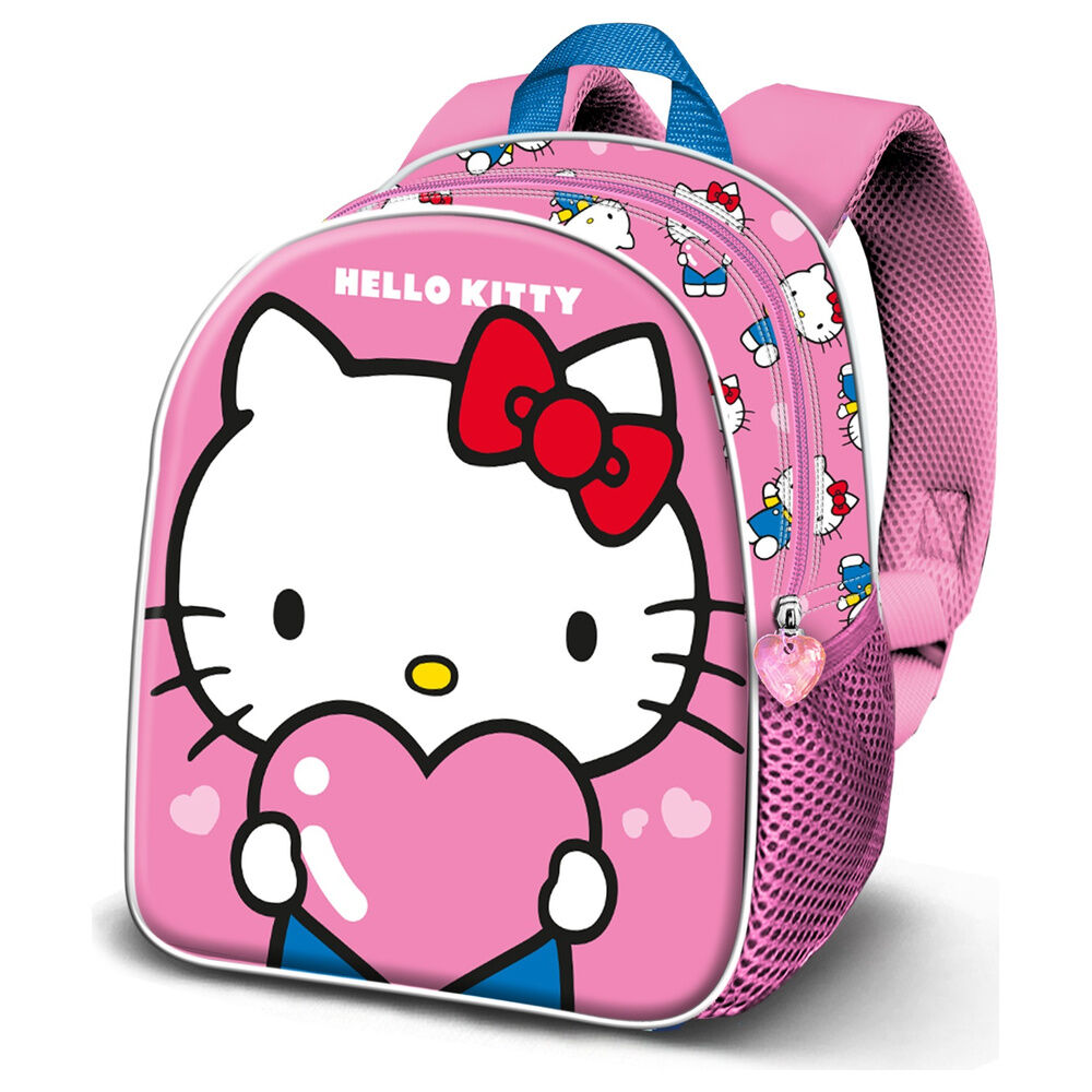 Mochila Heart Hello Kitty 40cm - Frikibase.com