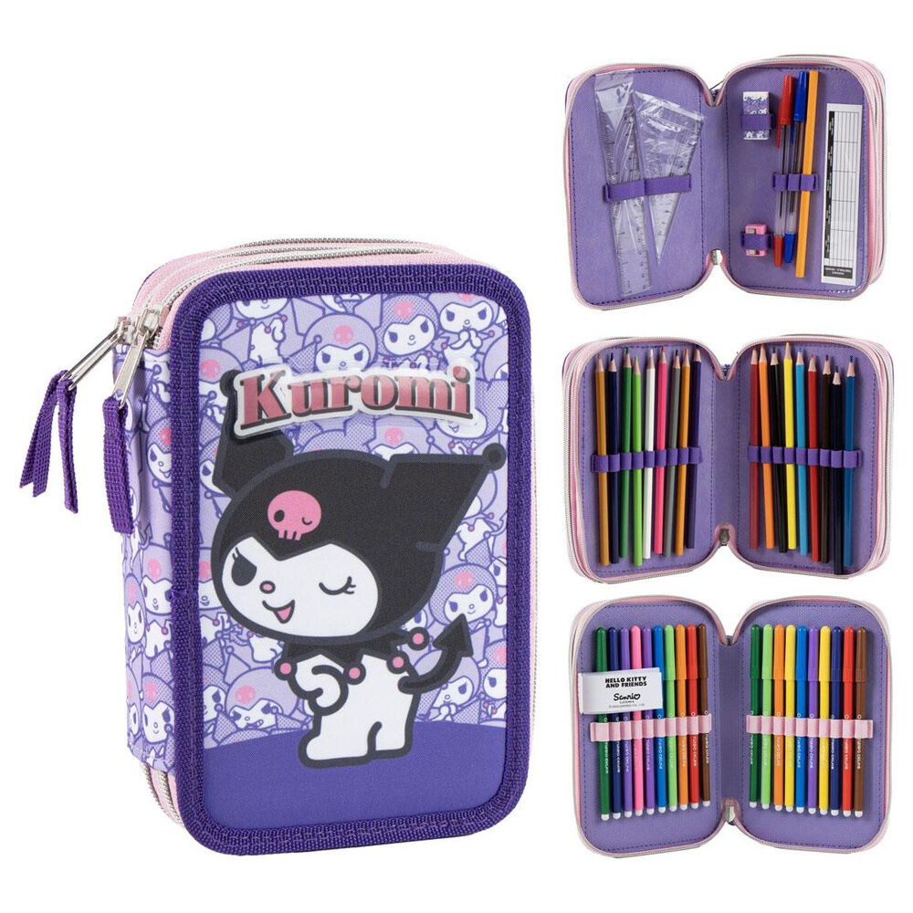Plumier Kuromi Hello Kitty triple - Frikibase.com