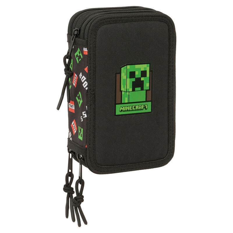 Plumier Minecraft triple 37pzs - Frikibase.com
