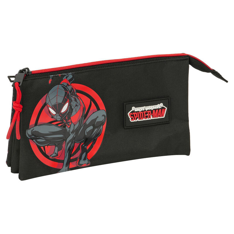 Portatodo Miles Morales Spiderman Marvel triple - Frikibase.com