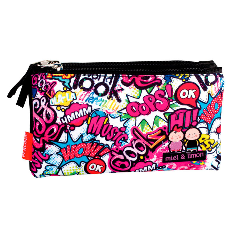 Portatodo Perona Miel & Limon Kiss Me triple - Frikibase.com