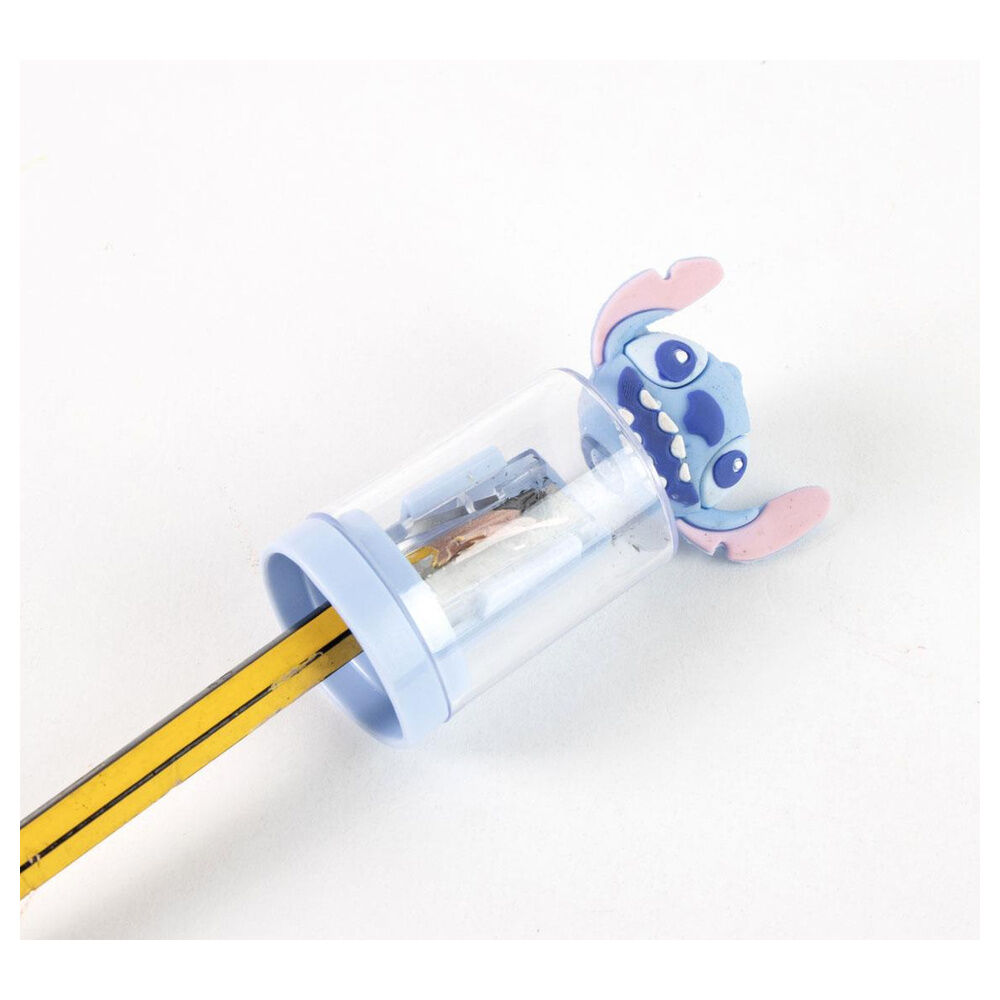Sacapuntas contenedor Stitch Disney (pack)