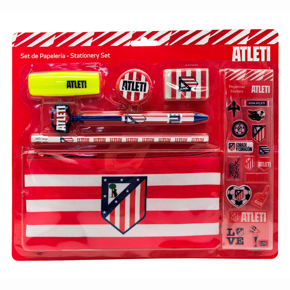 Set papeleria Atletico de Madrid - Frikibase.com