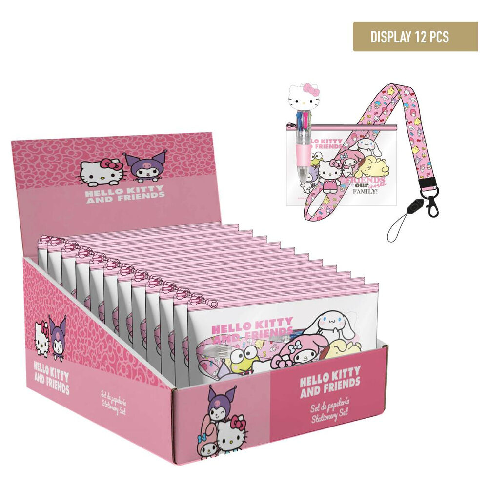 Set papeleria Hello Kitty and Friends - Frikibase.com