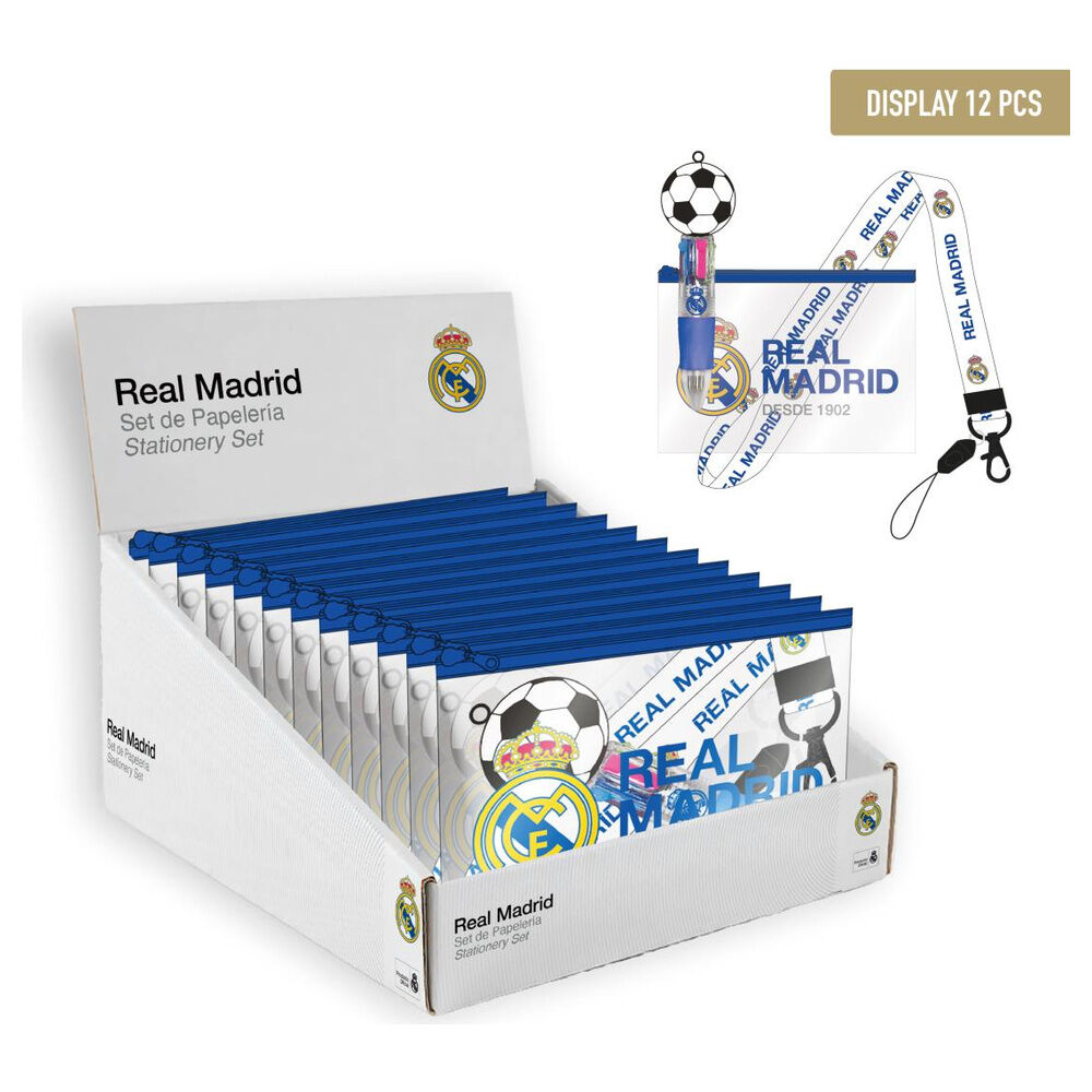 Set papeleria Real Madrid - Frikibase.com