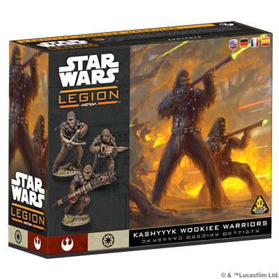 SW Legión: Kashyyyk Wookiee Warriors - Juego de Miniaturas - Frikibase.com