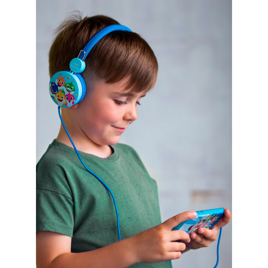 Auriculares infantiles Baby Shark
