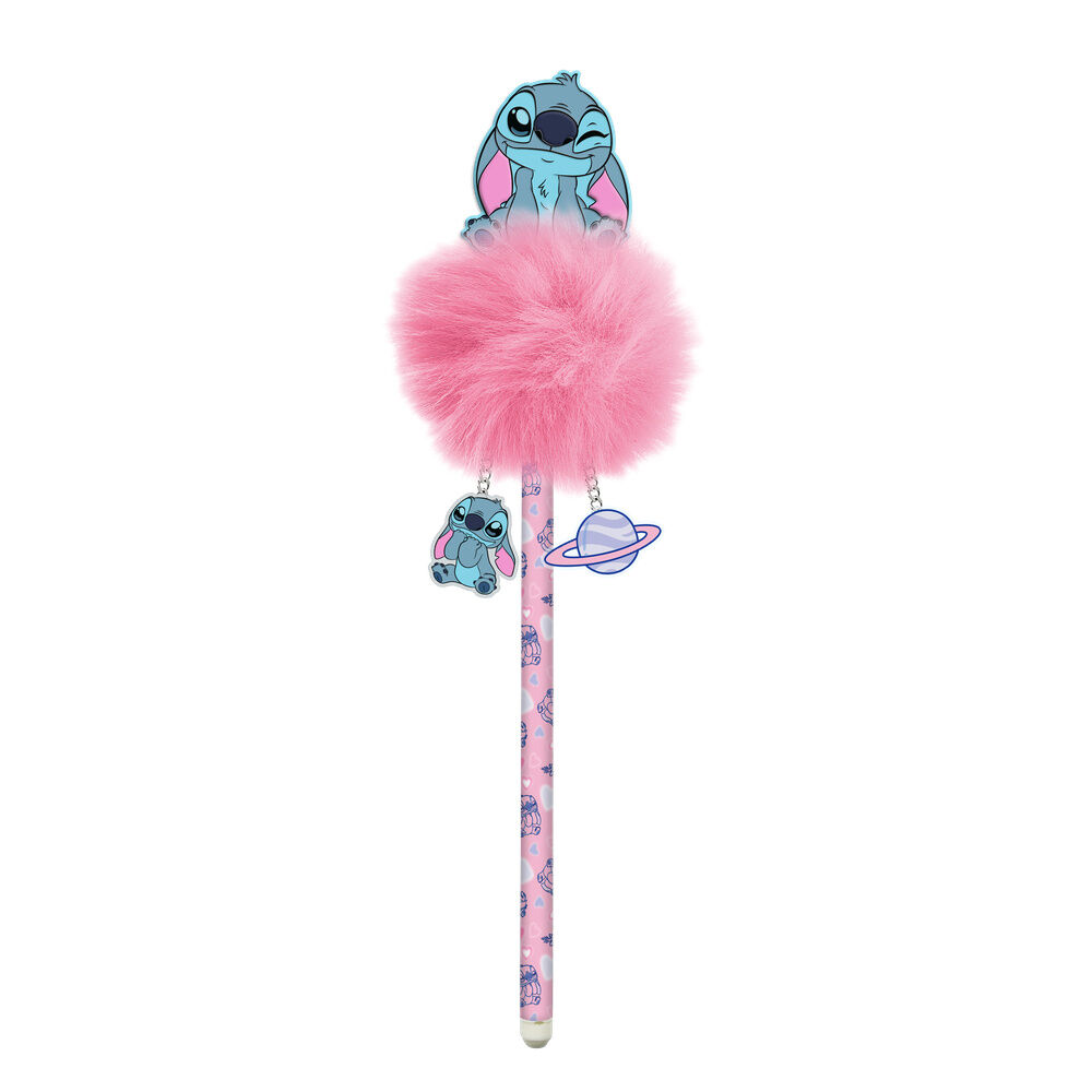 Boligrafo pompom Stitch Disney - Frikibase.com