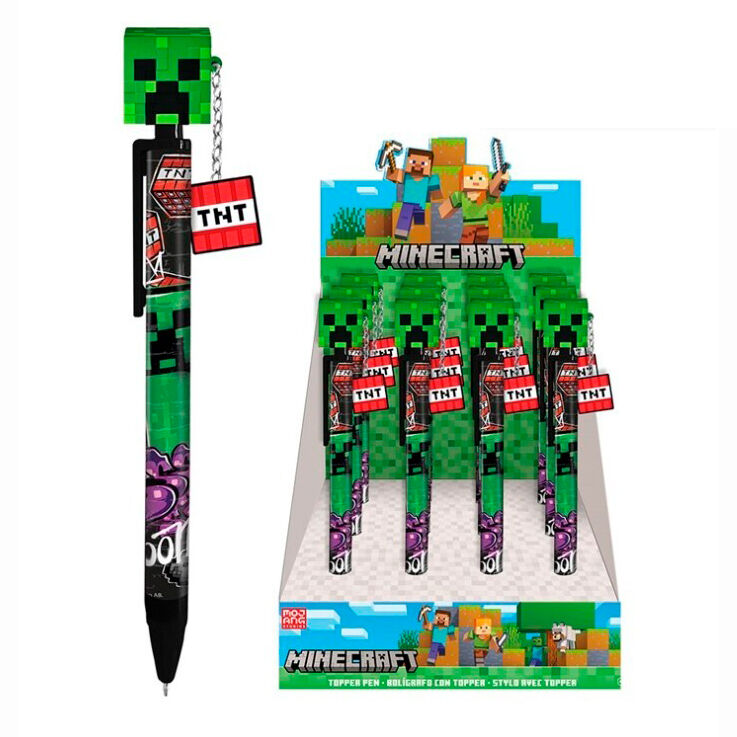 Boligrafo topper Minecraft - Frikibase.com