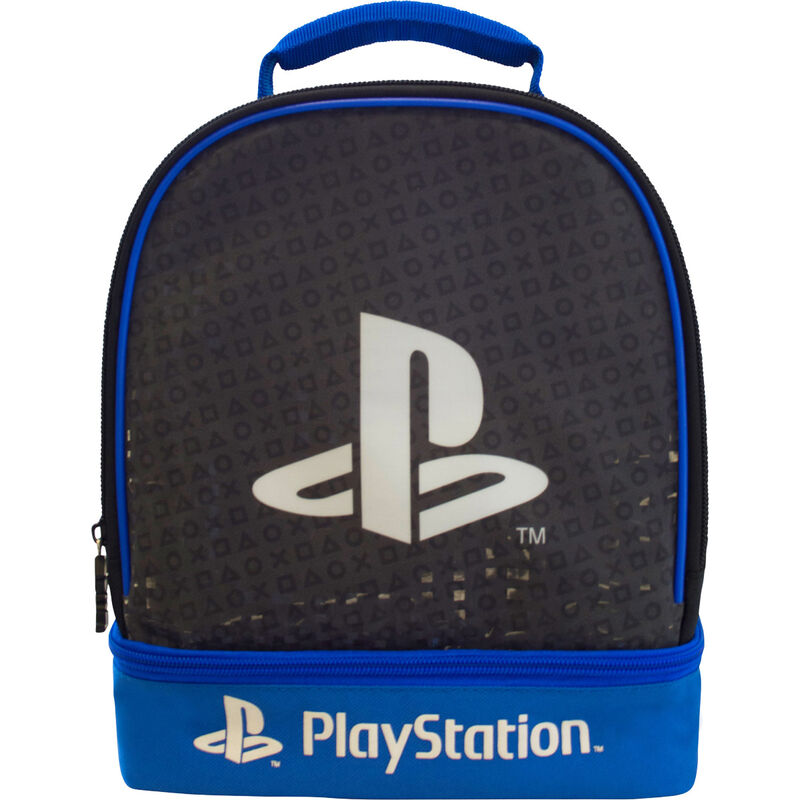 Bolsa Doble Portamerienda Logo Playstation - Frikibase.com