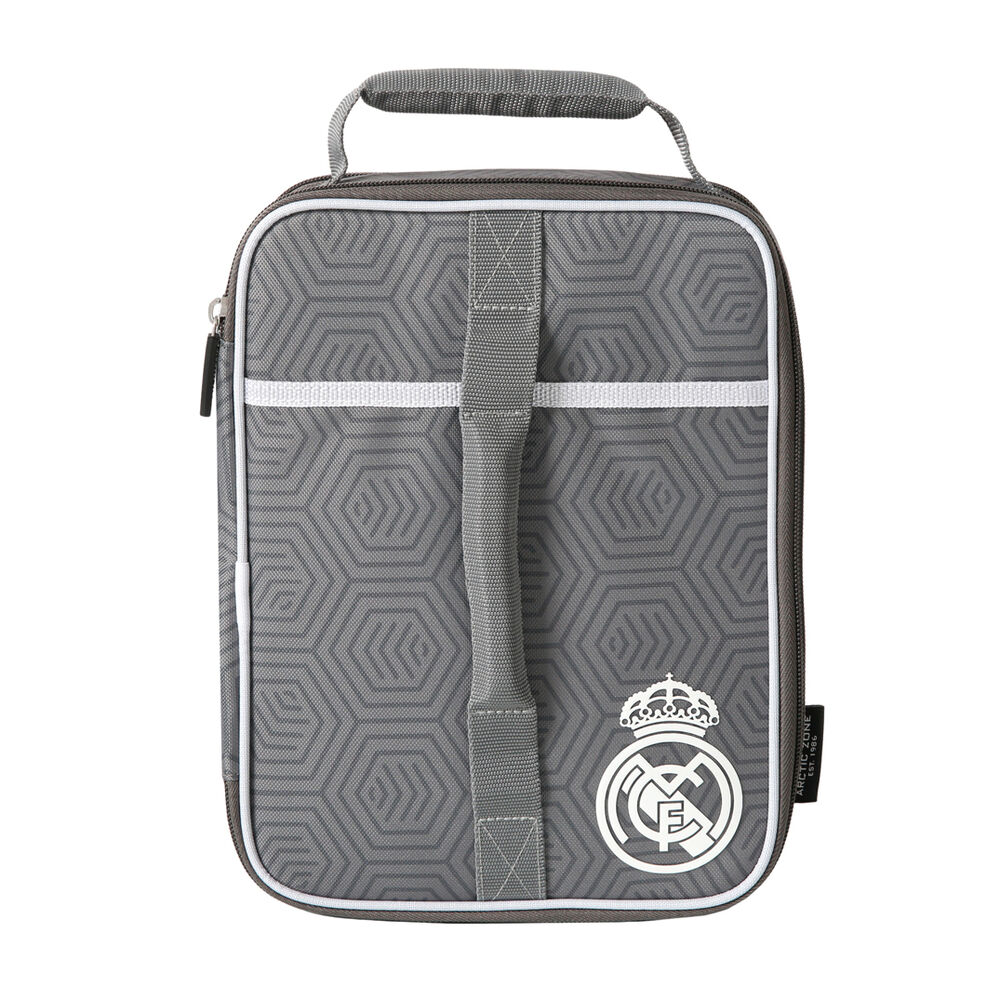 Bolsa porta alimentos termica + tupper Real Madrid - Frikibase.com