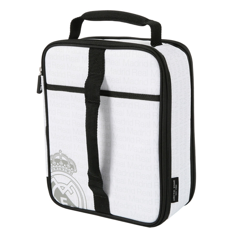 Bolsa porta alimentos termica + tupper Real Madrid - Frikibase.com