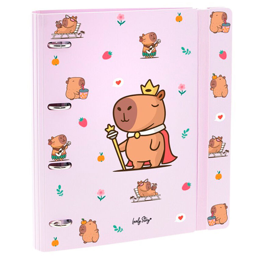 Carpeta anillas Majesty Capibara - Frikibase.com