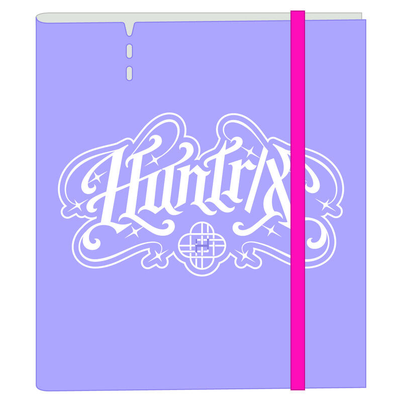 Carpeta Kpop Demon Hunters 4 anillas - Frikibase.com