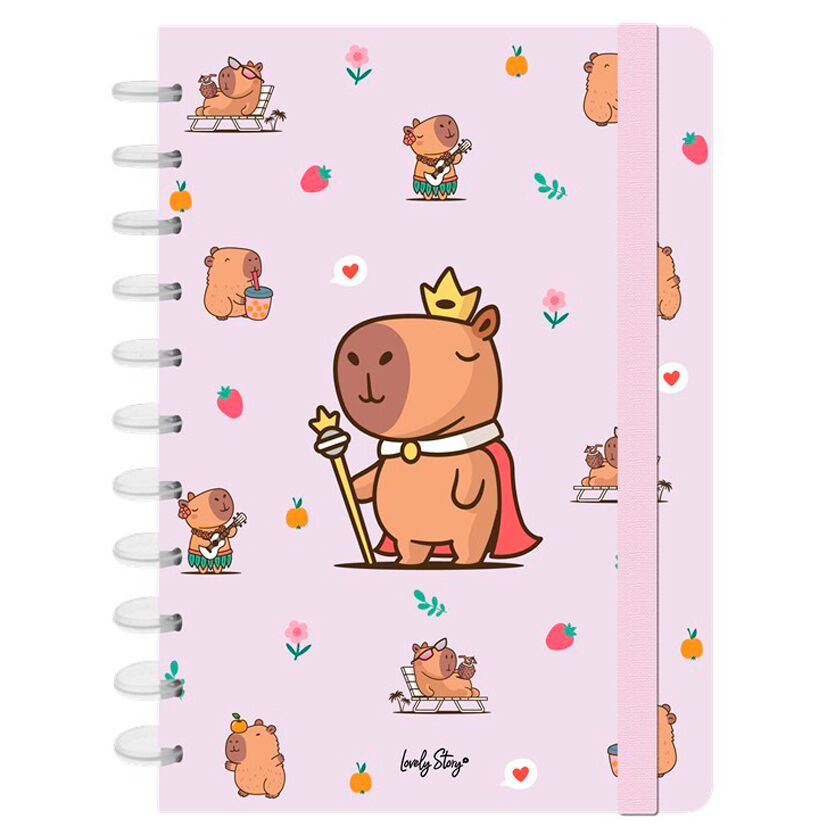 Cuaderno A4 Majesty Capibara - Frikibase.com