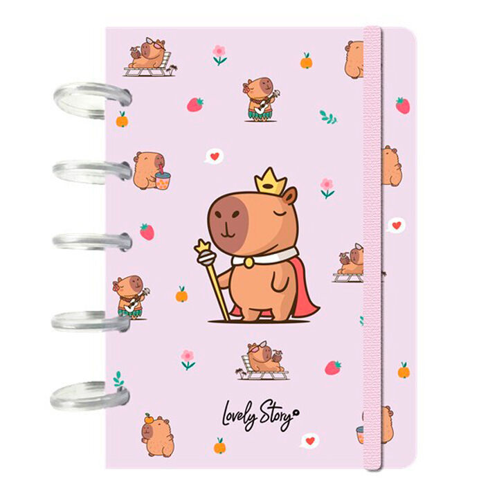 Cuaderno A6 Majesty Capibara - Frikibase.com