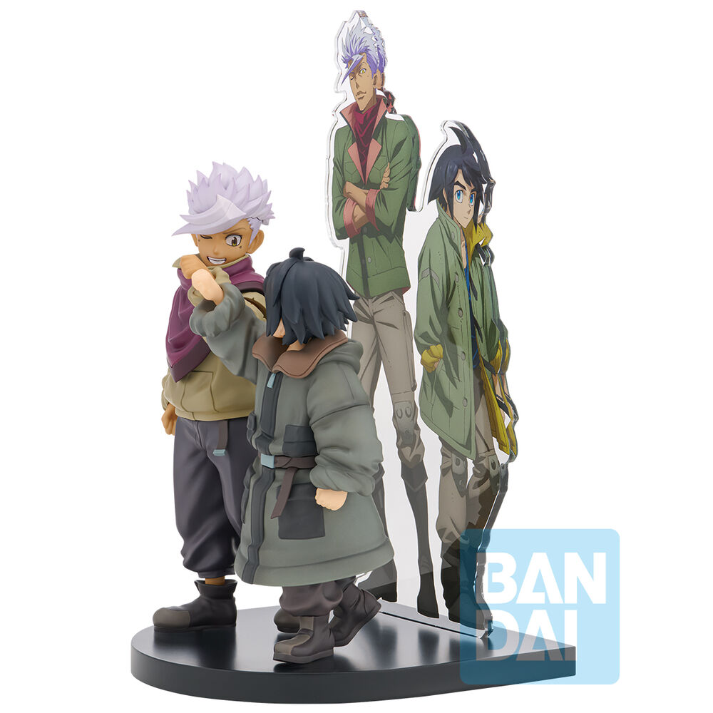 Figura Ichibansho Augus Mikazuki & Itsuka Orga Iron-Blooded Orphans Mobile Suit Gundam 18cm - Frikibase.com