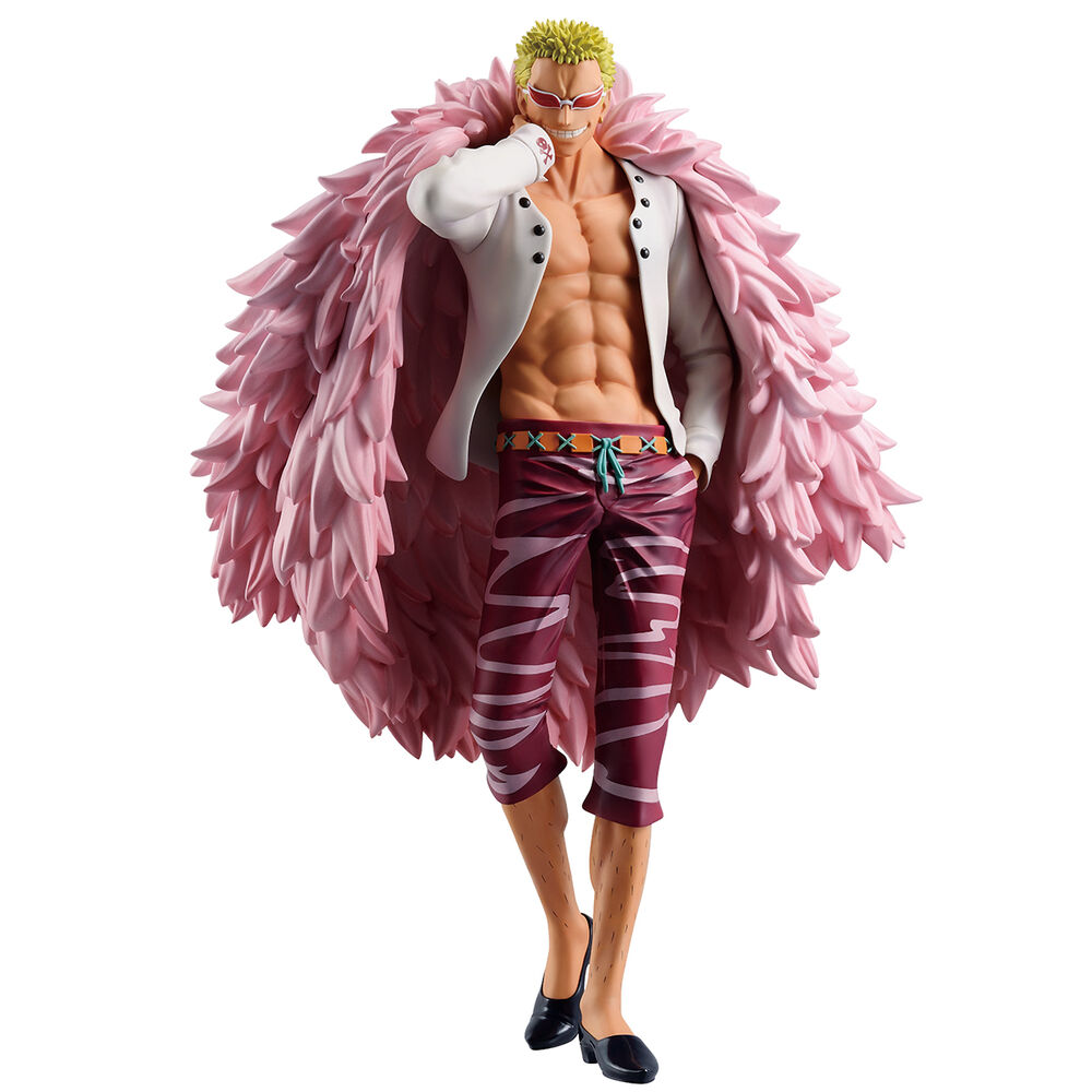 Figura Ichibansho Don Quixote Doflamingo The Unbreakable Law One Piece 26cm - Frikibase.com