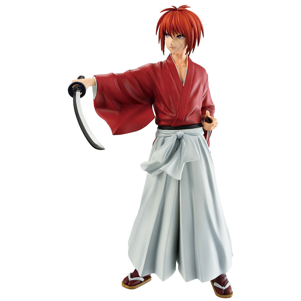 Figura Ichibansho Kenshin Himura Meiji Swordsman Romantic Story Rurouni Kenshin 24cm - Frikibase.com