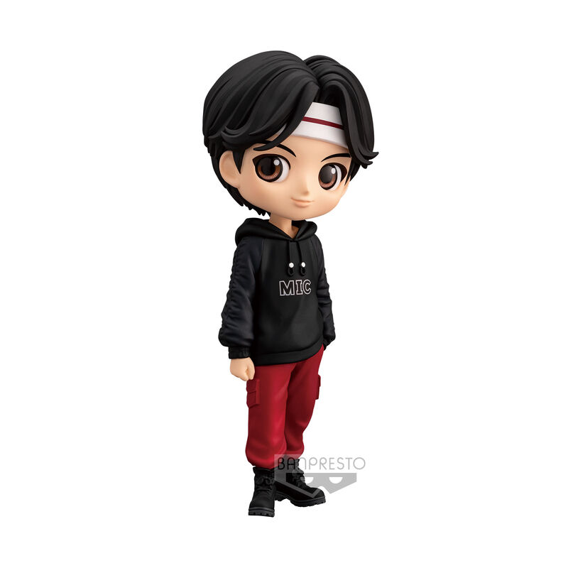 Figura Jin BTS Tinytan Mic Drop Q Posket 14cm - Frikibase.com