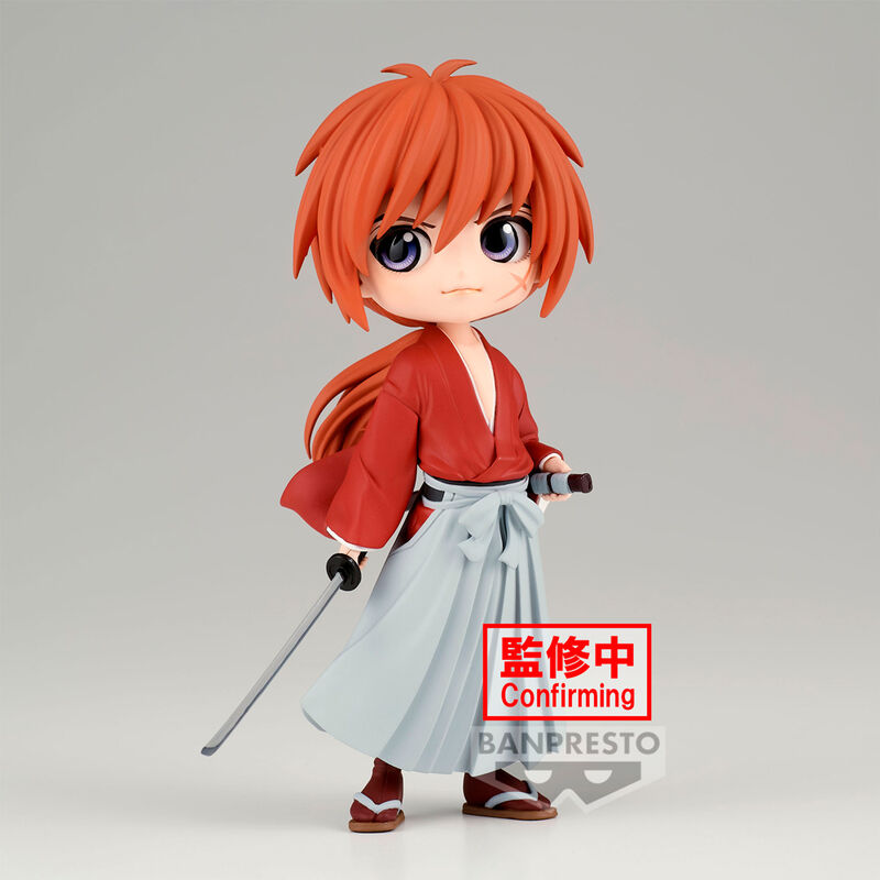 Figura Kenshin Himura Rurouni Kenshin Q posket 14cm - Frikibase.com