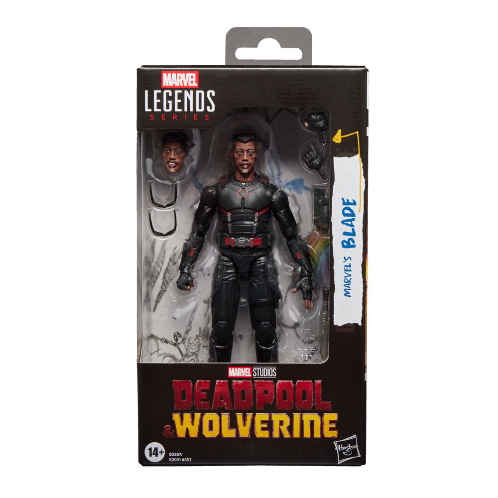 Figura Marvel's Blade Deadpool & Wolverine Marvel Legends Series 15cm - Frikibase.com