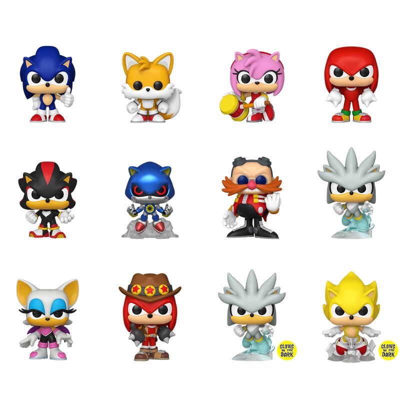 Figura Mystery Mini Sonic The Hedgehog (pack) - Frikibase.com