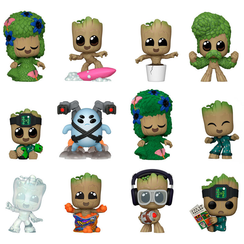 Figura Mystery Minis Marvel I am Groot (pack)