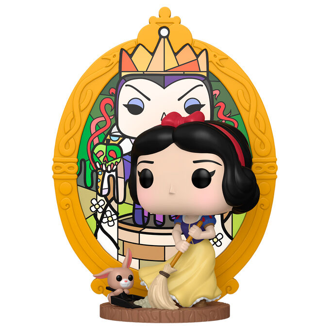 Figura POP Deluxe Disney Blancanieves - Blancanieves Evil Queen Stained Glass - Frikibase.com