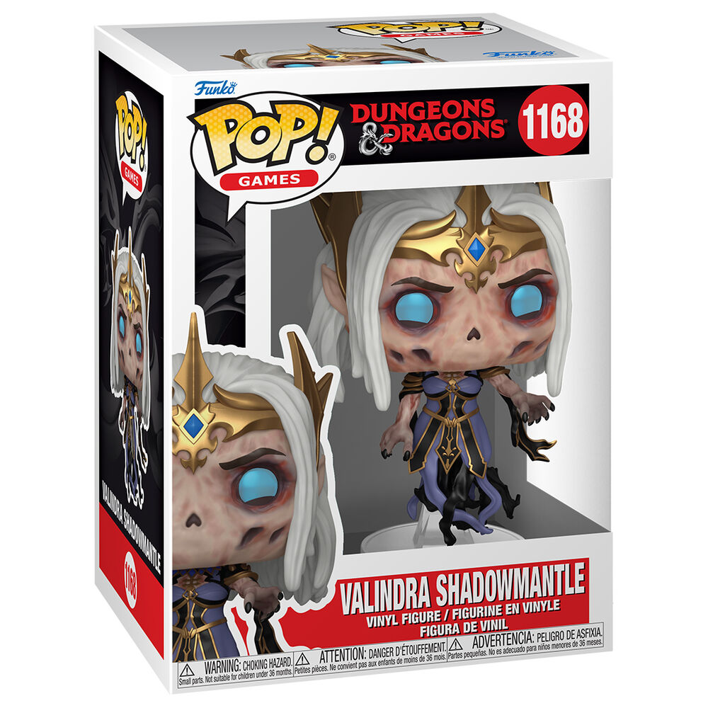 Figura POP Dragones y Mazmorras Valindra Shadowmantle - Frikibase.com