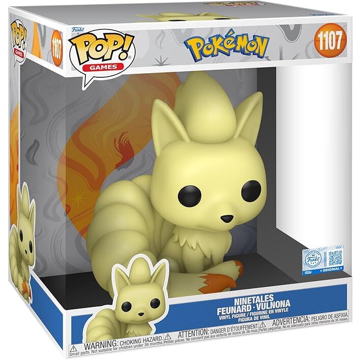 Figura POP Jumbo Pokemon Ninetales Feunard Vulnona Exclusivo - Frikibase.com