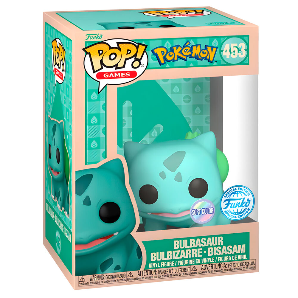 Figura POP Pokemon Bulbasaur Bulbizarre Bisamam Exclusivo - Frikibase.com