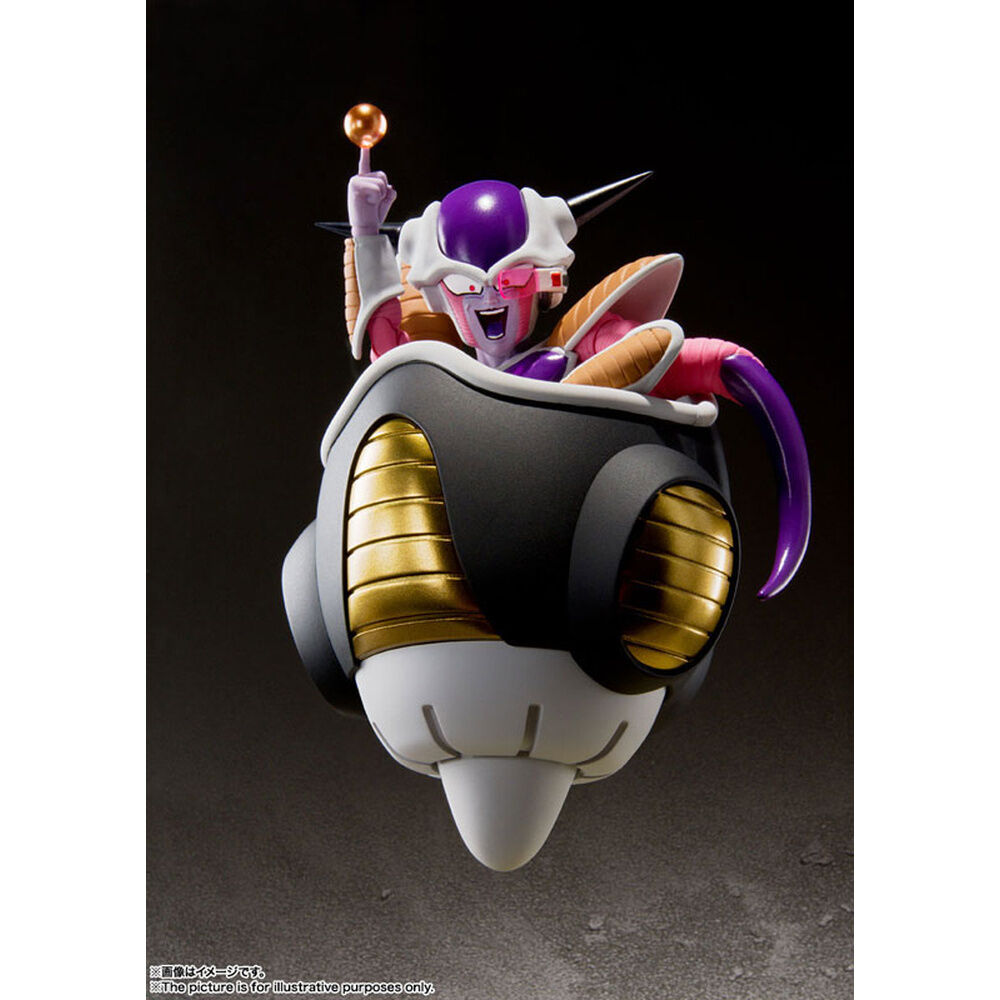 Figura S.H.Figuarts Frieza First Form & Frieza Pod Dragon Ball Z 11cm - Frikibase.com