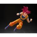 Figura S.H.Figuarts Super Saiyan God Son Goku God Aura Dragon Ball Super 14,5cm – imagen 4