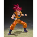 Figura S.H.Figuarts Super Saiyan God Son Goku God Aura Dragon Ball Super 14,5cm – imagen 7