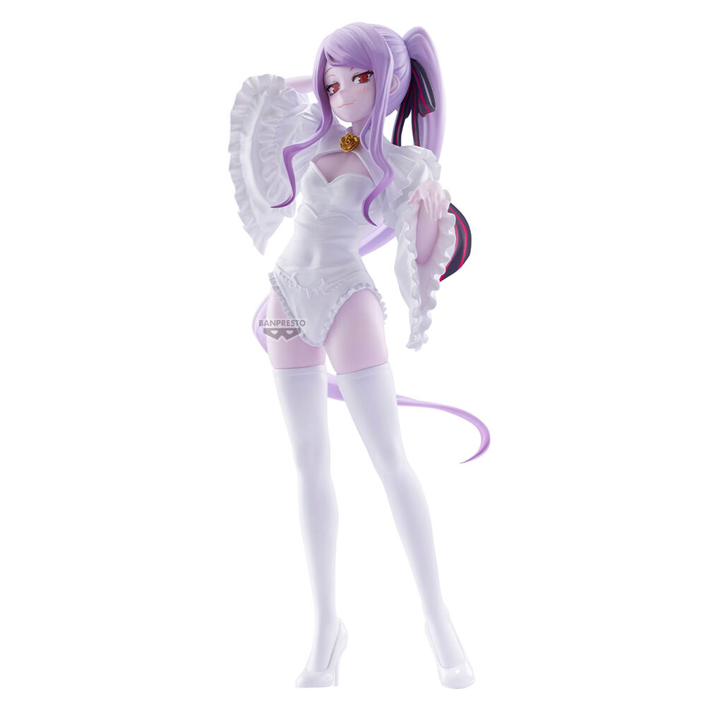 Figura Shalltear Glitter&Glamours Wedding Overlord 24cm - Frikibase.com