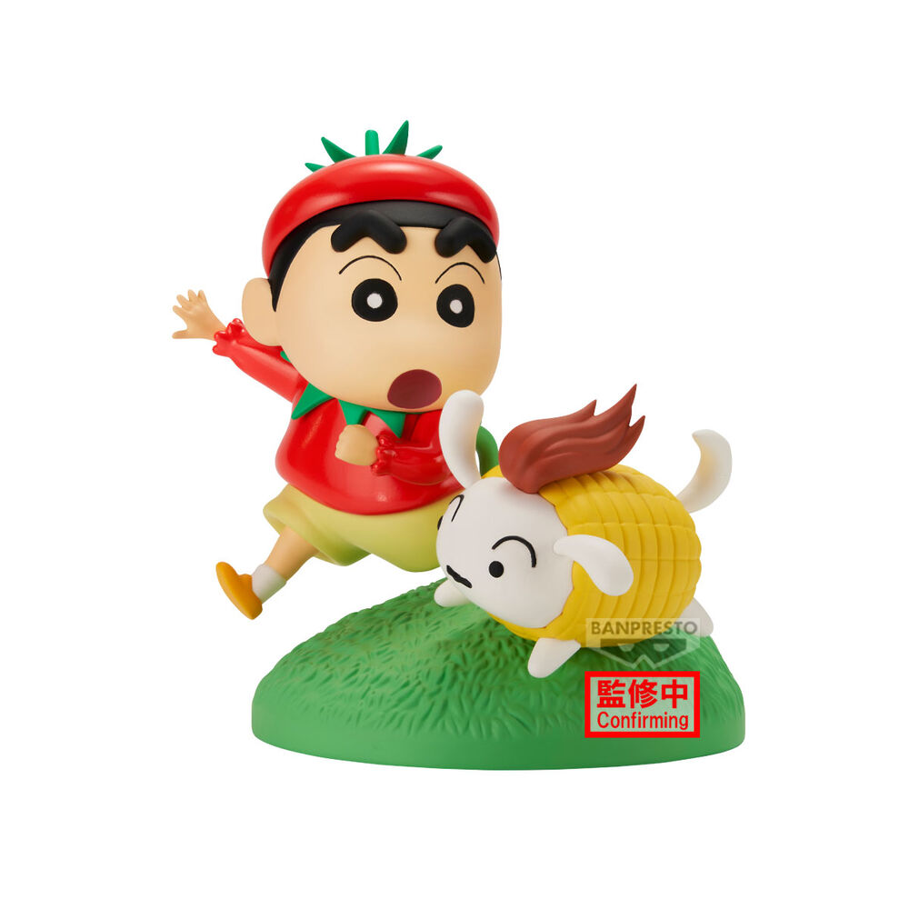 Figura Shinnosuke Vegetable Costume Crayon Shinchan 10cm - Frikibase.com