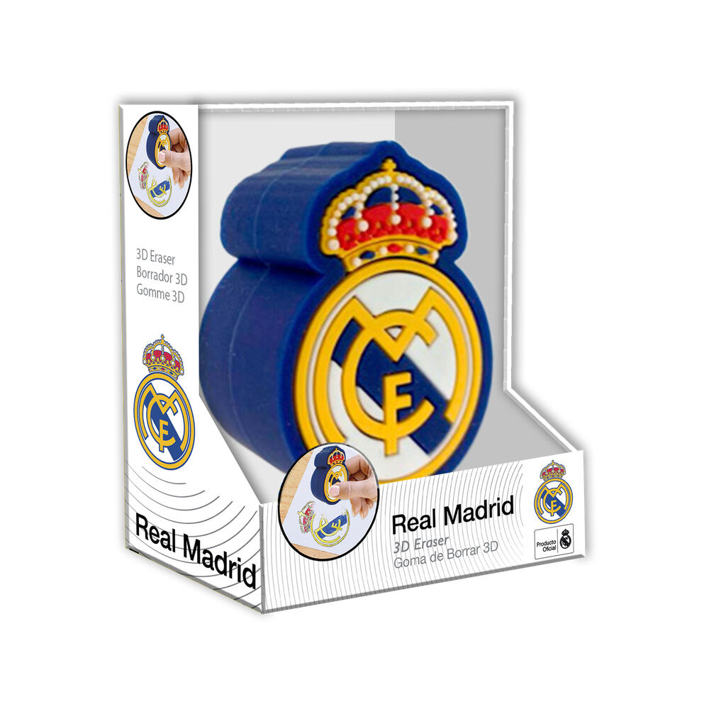 Goma de borrar 3D Real Madrid