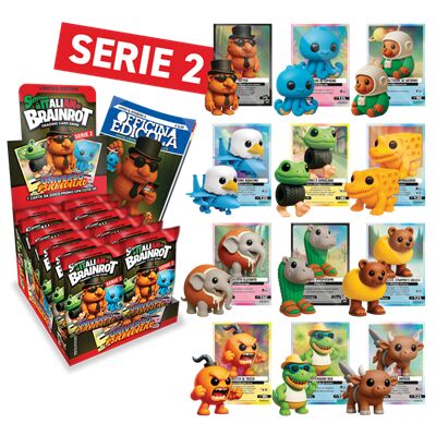 Italian Brainrot TCG Serie Alpha 3D cuties (12) - Juego coleccionable - Frikibase.com