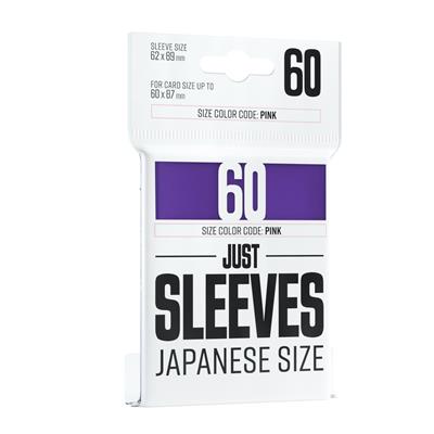Just Sleeves Japanese Size Purple (60) - Accesorios y Marketing Coleccionable - Frikibase.com