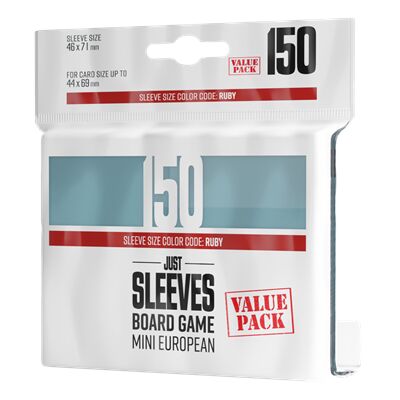 Just Sleeves Mini European Value Pack (150) - Accesorios y Marketing Coleccionable - Frikibase.com