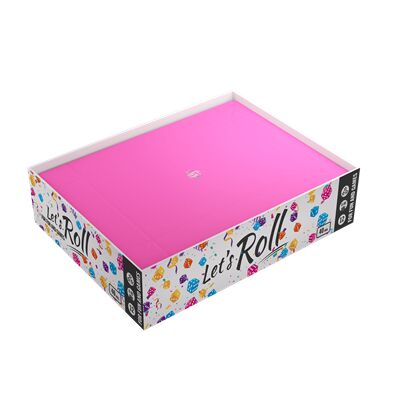 Magnetic Dice Tray Rectangular Black/Pink - Accesorios y Marketing Coleccionable - Frikibase.com