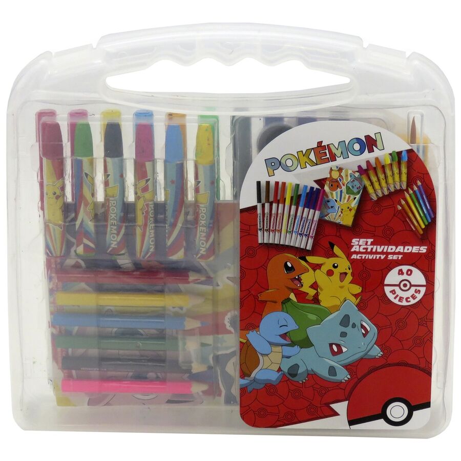 Maletin dibujo Pokemon 4pzs - Frikibase.com