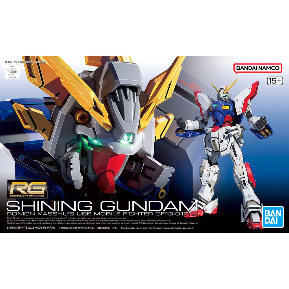 Maqueta Shining Gundam Mobile Fighter G Gundam