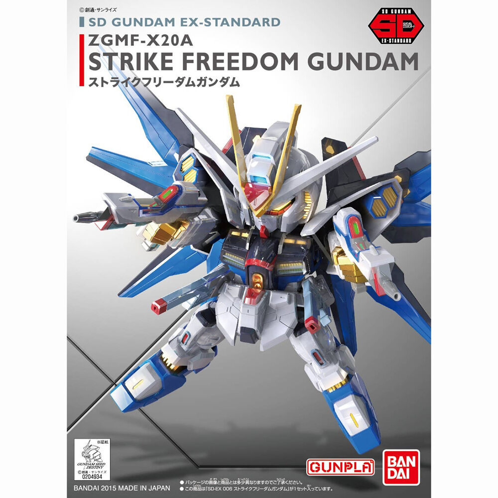 Maqueta Strike Freedom Mobile Suit Gundam Seed Destiny