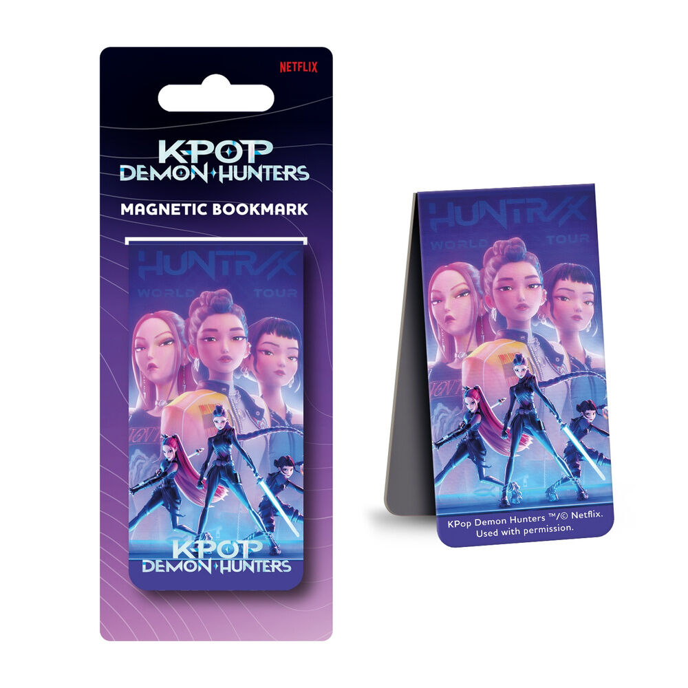 Marcapaginas magnetico KPop Demon Hunters - Frikibase.com