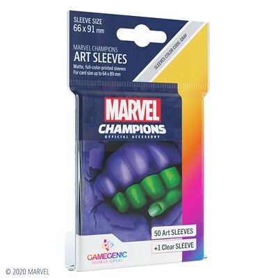 Marvel Champions Sleeves She-Hulk - Accesorios y Marketing Coleccionable - Frikibase.com