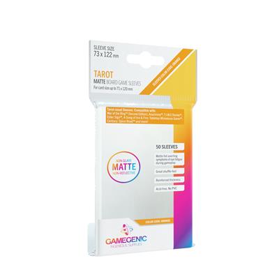 Matte Tarot-Sized Sleeves 73x122mm (50) - Accesorios y Marketing Coleccionable - Frikibase.com