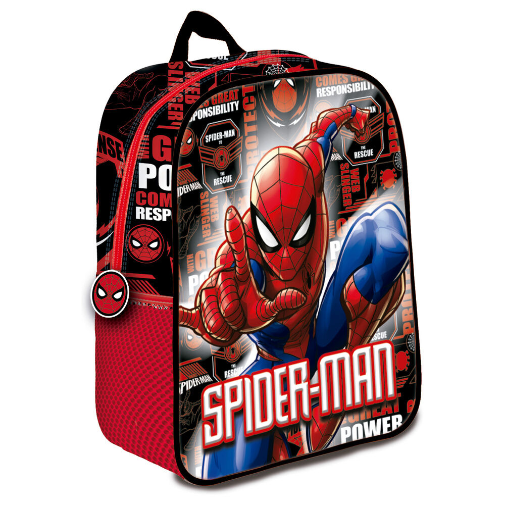 Mochila 3D Hero Spiderman Marvel 30cm - Frikibase.com