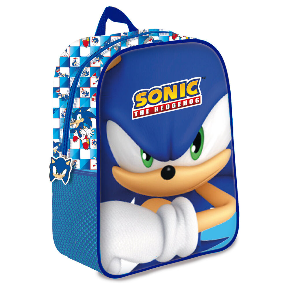 Mochila 3D Sonic the Hedgehog 30cm - Frikibase.com